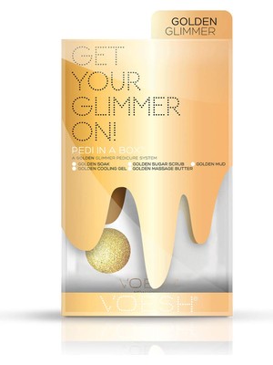 Voesh Pedi In A Box Glimmer 5 Adımlı Pedikür Seti Altin