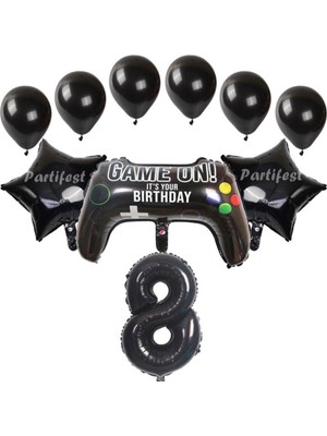 Hepta Collection Gamer 8 Yaş Balon Set Psgamer0