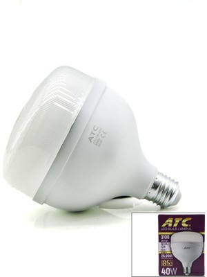 Atc-Lw- Torch LED Bulb Ampul 40W IP40 6500K 3100 Lümen Işık Açısı 240° 25.000 Saat Ömür E27 Beyaz