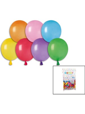 GEMAR-PT20 Renkli Su Balon #086 8cm 500 Adet 3''