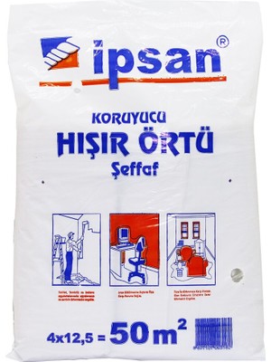 İpsan Pass Ipsan 50-M2 Şeffaf Koruyucu Örtü Hışır