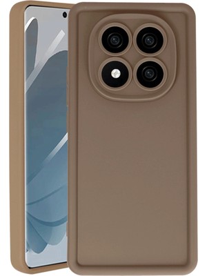 Magicool Xiaomi Redmi Note 14 Pro 4g Kılıf Viera Silikon - Kahverengi