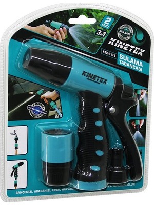 Kinetex KTX-3175 Sulama Tabanca Seti 3ın1 2 Mod 1 - Tabanca 2 - Bağlantı Aparatı