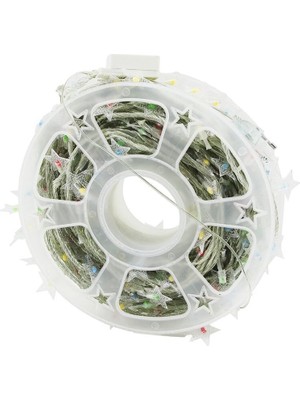 Sdr Ambalaj Alaska SDR-LED-50B Şerit LED ve Dekor Lamba 50MT Fişli Kar Tanesi Fonksiyonlu Rgb