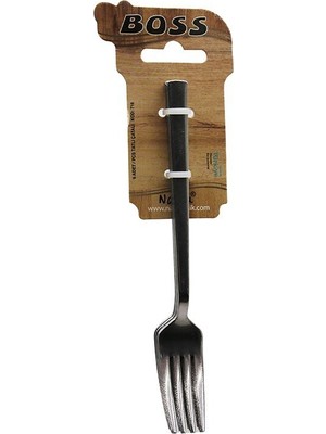 BOSS-716 Çubuk Sade Metal 2mm 6 Adet Tatlı Çatal