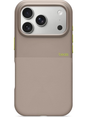 Apple iPhone 17 Pro Max Için Magsafe Özellikli ve Kamera Denetimi Düğmeli Beats Rugged Kılıf - Alp Grisi