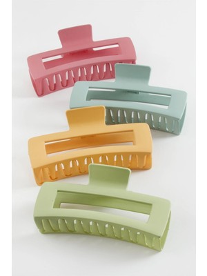 Techora Sale Dikdörtgen Renkli Mandal Toka 12 cm