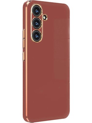 Magicool Samsung Galaxy A24 4g Kılıf Volet Silikon - Kırmızı