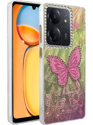 Magicool Xiaomi Redmi 13C Kılıf Blade Aynalı Desenli Kapak - Desen 5