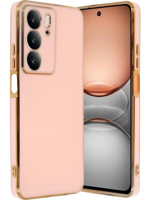 Magicool Realme C75 4g Kılıf Volet Silikon - Pembe