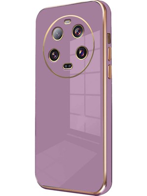 Magicool Xiaomi Mi 14 Ultra Kılıf Volet Silikon - Mor