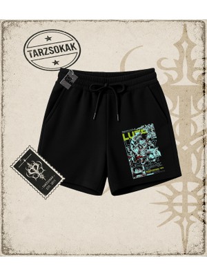 Tarzsokak One Piece Anime Karakterleri  Unisex Şort Beyaz
