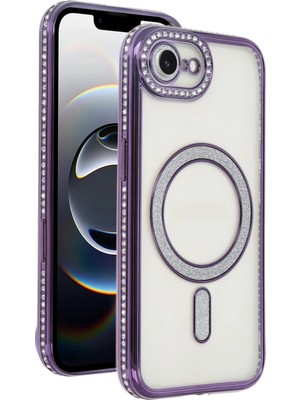 Magicool Iphone 16E Joke Simli Magneticsafe Kılıf - Derin Mor