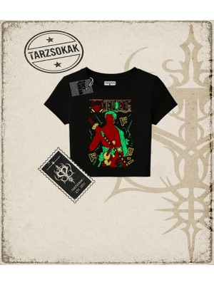 Tarzsokak One Piece Anime Karakterleri  Kadın Baby Tee Beyaz
