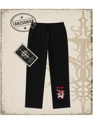 Tarzsokak One Piece Anime Karakterleri  Unisex Baggy Eşofman Altı Beyaz