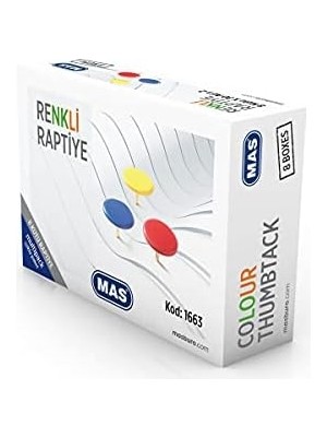 Multipack Renkli Raptiye Pvc Kaplı Karışık 8 Paket