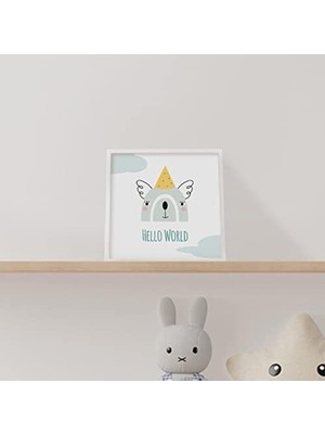 Bebek Odası Için Minimal Tasarımlı Çerçeve