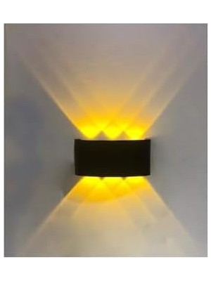 CT-8011 12 Watt Haiti Siyah Kasa Aplik Amber