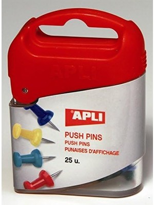 Aplı Diger Apli Renkli Harita Çivisi