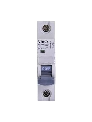 6VTB-1C06 Otomatik Sigorta 6ka C Tipi 1 Kutup 06A