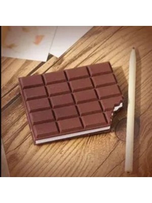 Hace Bazaar Çikolata Kokulu Harika Kare Çikolata Not Defteri Chocolate Notebook