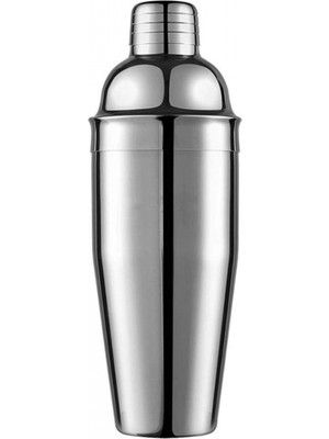 Hace Bazaar 500 ml Shaker Kokteyl Hazırlama Kabı Bardağı Kokteyl Karıştırıcı Komple Çelik 