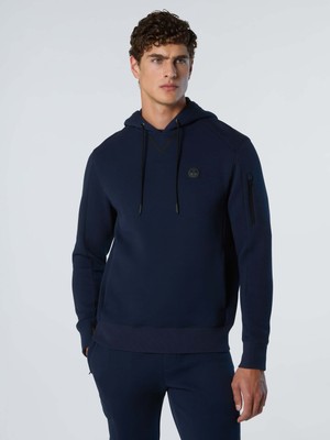 North Sails Kapüşonlu North Tech Pamuklu Erkek Sweatshirt 