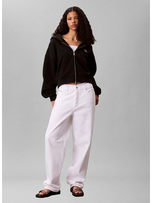 Calvin Klein Jeans Siyah Kadın Sweatshirt LV047C216GUB1