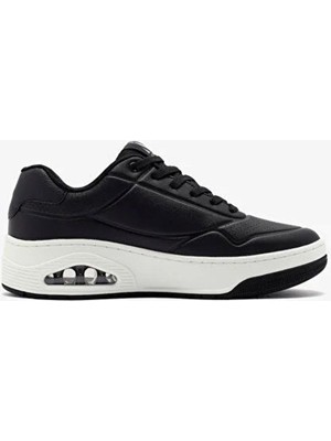 Skechers Uno Court Erkek Siyah Sneakers 183145 Blk