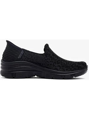 Skechers Fashion Fit Kadın Siyah Spor Ayakkabı 896414TK Bbk