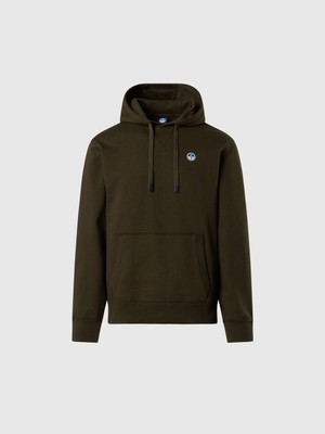 North Sails Erkek Pamuk Kapüşonlu Sweatshirt