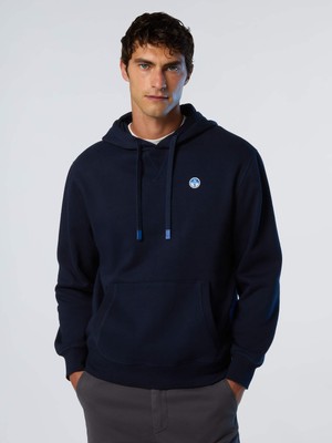North Sails Erkek Pamuk Kapüşonlu Sweatshirt