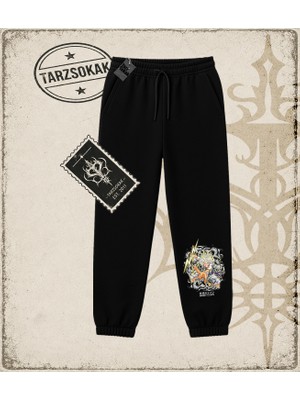 Tarzsokak One Piece Anime Karakterleri  Unisex Jogger Eşofman Altı Beyaz