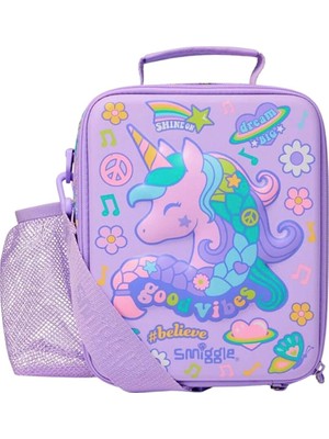 Smiggle All Stars Askılı Sert Beslenme Çantası  Leylak 456166