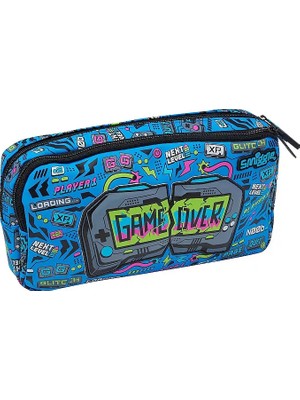 Smiggle Eclipse Karakter Cepli Kalem Kutusu Koyu Lacivert 456601