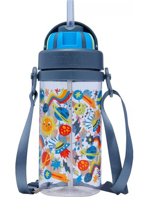 Smiggle Little Journeys Mini Plastik Suluk 400 ml Gri 458385