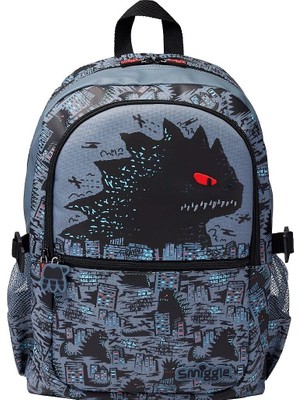 Smiggle Bright Eyes Klasik Sırt Çantası Gri 457587