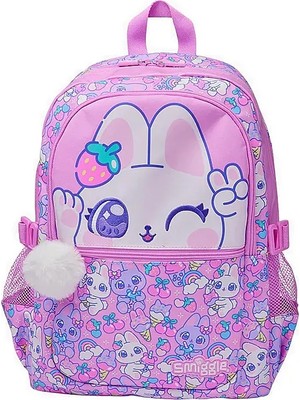 Smiggle Bright Eyes Klasik Sırt Çantası Pembe 457587
