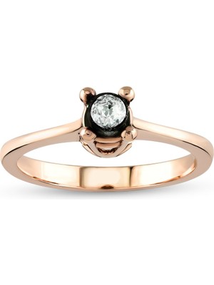 Harem Altın 0.06 Ct Elmas Yüzük EY38