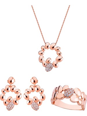 Harem Altın Çelenk Modeli Gümüş Set GMS133