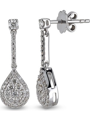 Harem Altın 0.50 Ct Coronet Pırlanta Küpe CORK1