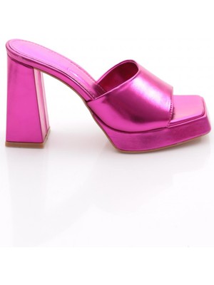 Dgn 668-2164 Kadin Platform Yüksek Topuk Terlik