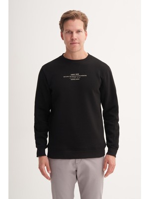 Cazador 53315 Erkek Bisiklet Yaka Sweatshirt