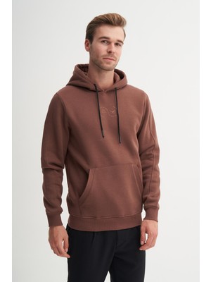 Cazador 53605 Erkek Kapşonlu Yaka Sweatshirt