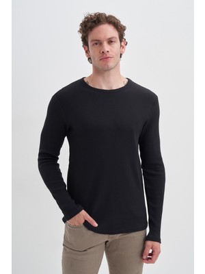 Cazador 51640 Erkek Bisiklet Yaka Sweatshirt