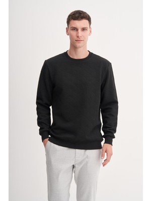 Cazador 53410 Erkek Bisiklet Yaka Sweatshirt