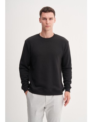 Cazador 54250 Erkek Bisiklet Yaka Sweatshirt