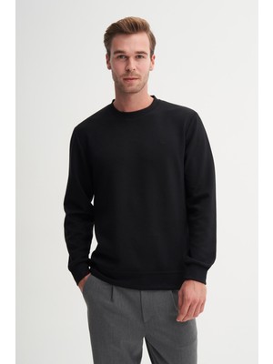 Cazador 54260 Erkek Bisiklet Yaka Sweatshirt