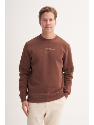 Cazador 53315 Erkek Bisiklet Yaka Sweatshirt