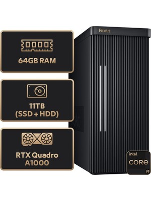 Asus Proart PD500TE-913900258X Intel Core I9-13900 - 64GB Ram - 1tb M.2 SSD - 10TB HDD - Rtx Quadro A1000 8gb - W11P